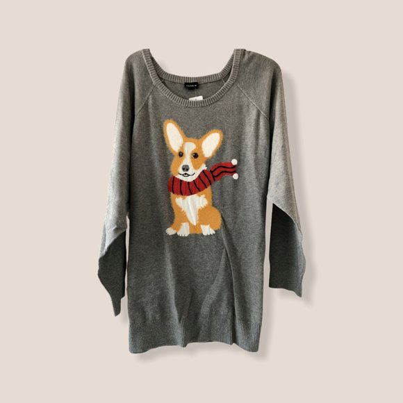 New Torrid Corgi Sweater 5 5X - Picture 3 of 3
